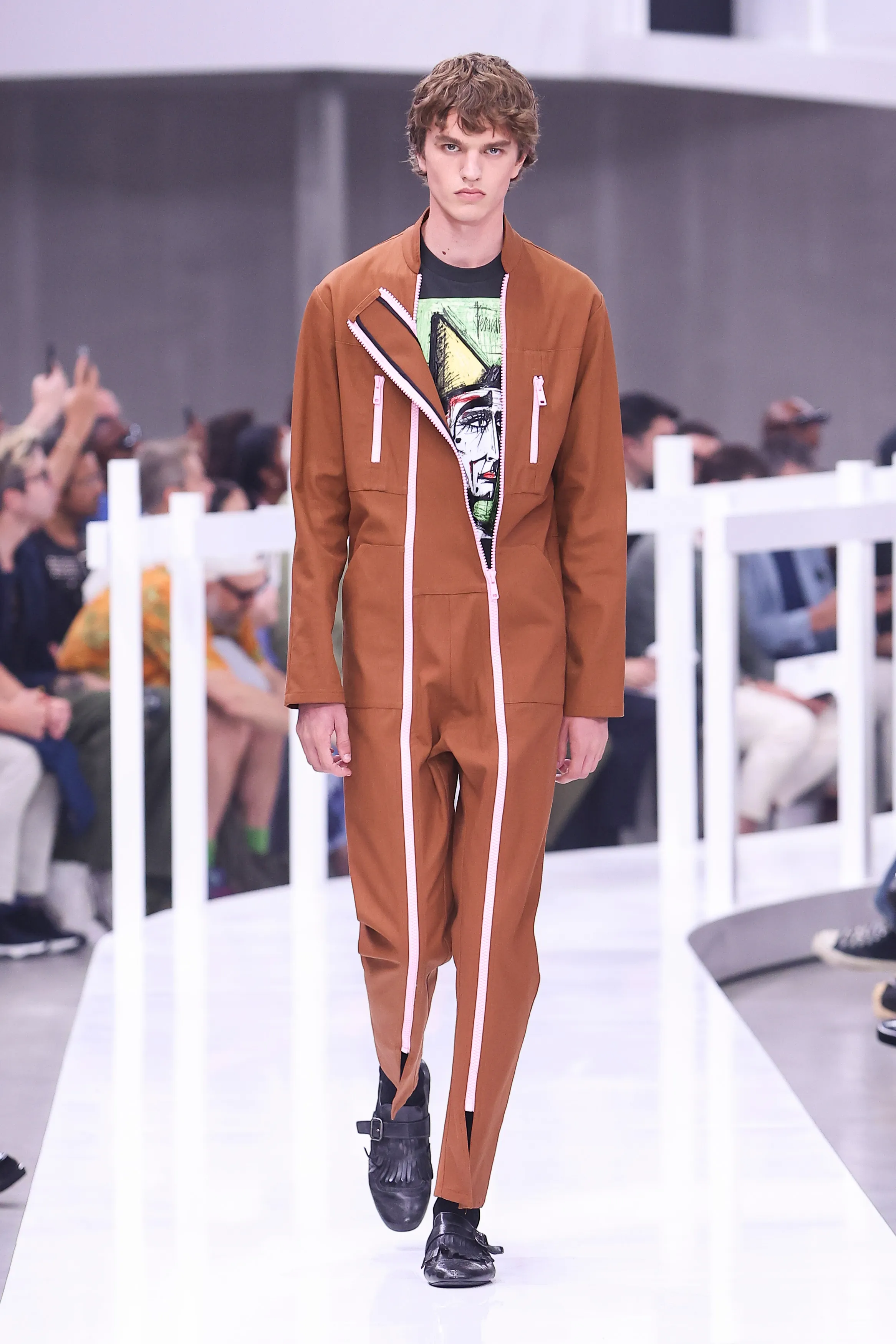 ラ*ン様 PRADA 25ss スラックス　ラフシモンズ Miuccia Prada and Raf Simons welcome us to the new reality of